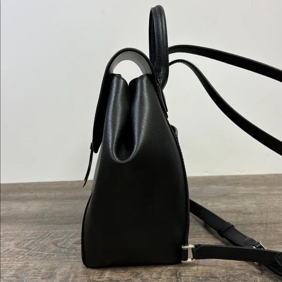 Kate Spade New York ADEL Black Leather Medium Backpack